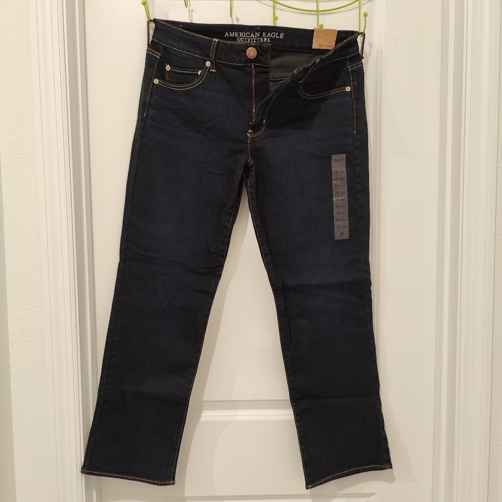 American Eagle Outfitters Straight Stretch Jeans